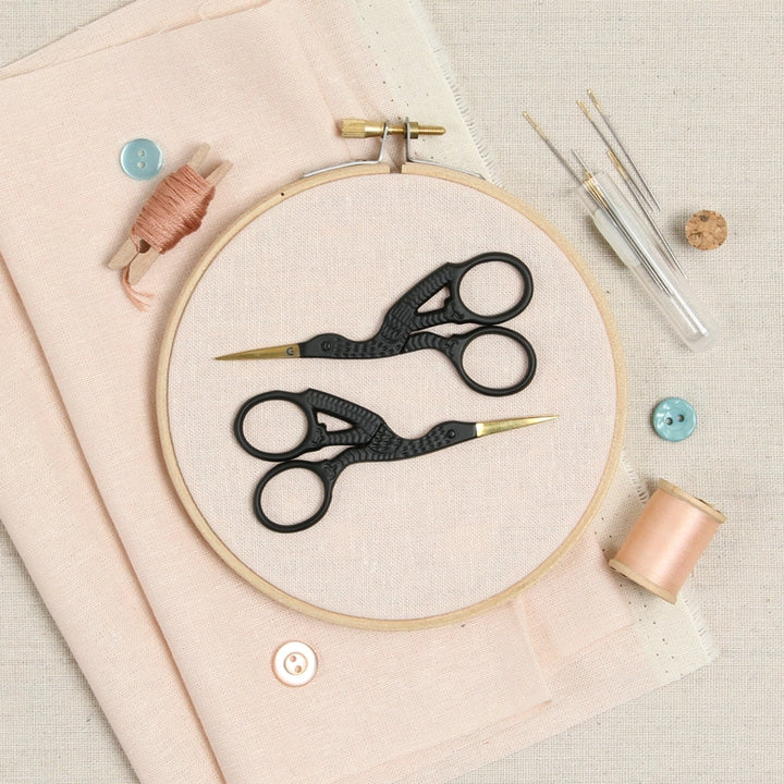Matte Black Stork Scissors