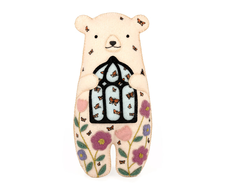 Felt Bear Embroidery Kits