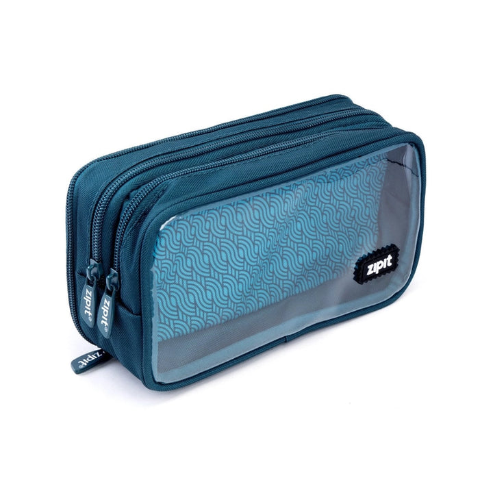 Half & Half Zipper Pouch
