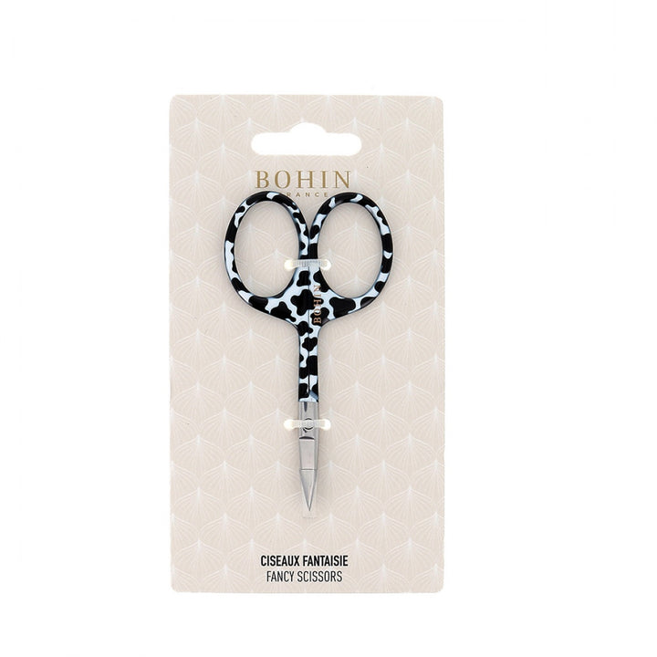 Cow Print Embroidery Scissors