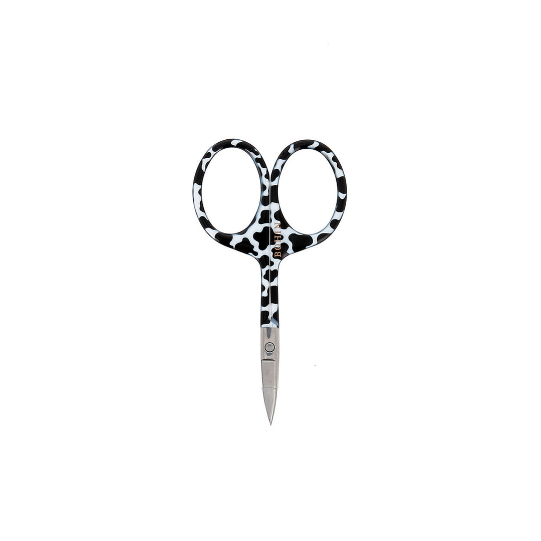 Cow Print Embroidery Scissors