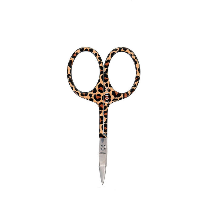 Leopard Print Embroidery Scissors