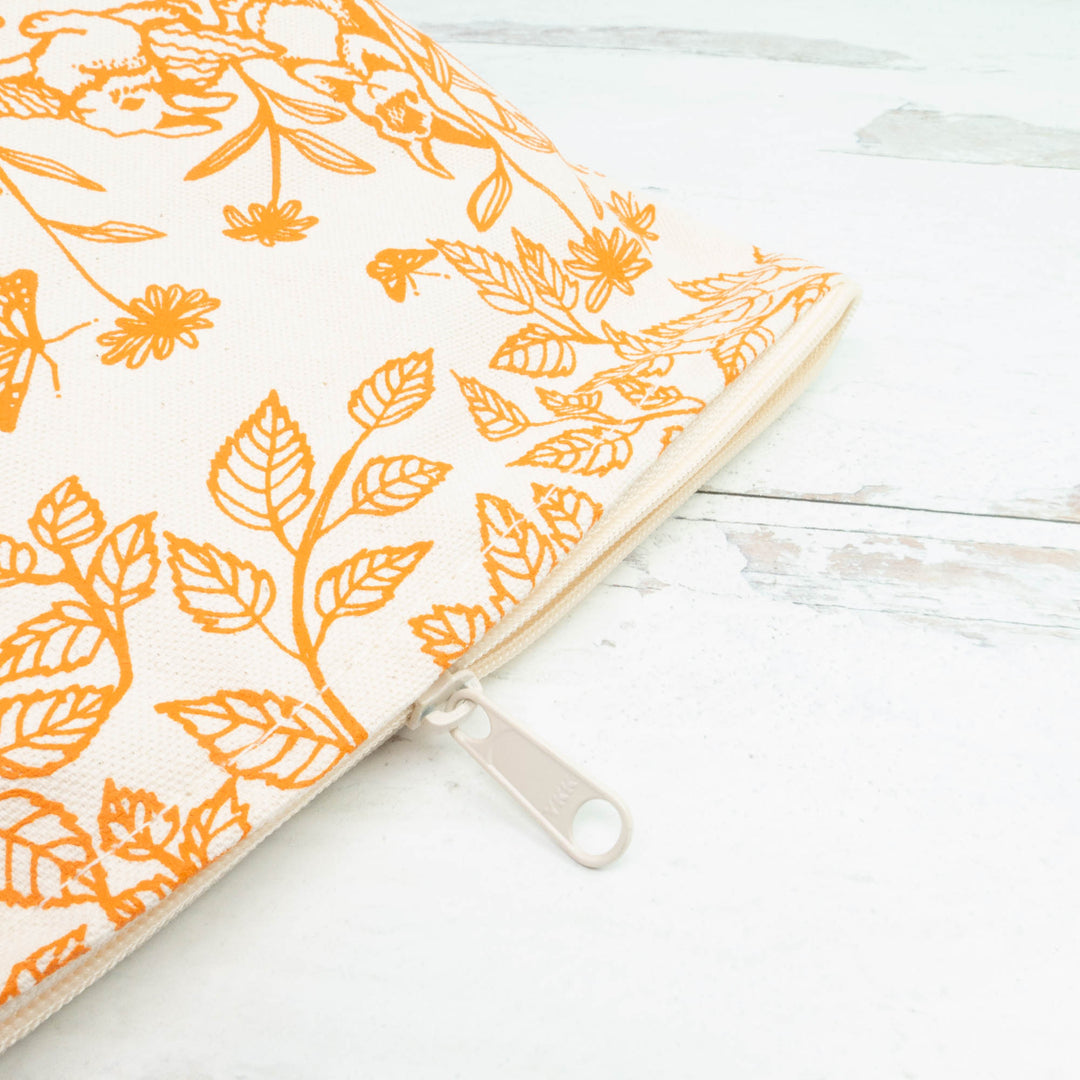 Knitting Bunnies Zippered Project Bag