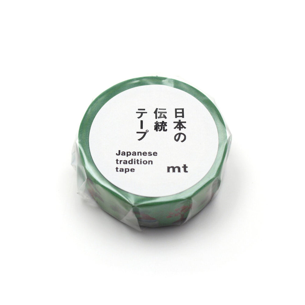 BOnsai Tree washi tape in packaging on a white background