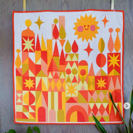 Brighter Days Whole Cloth Quilt Kit