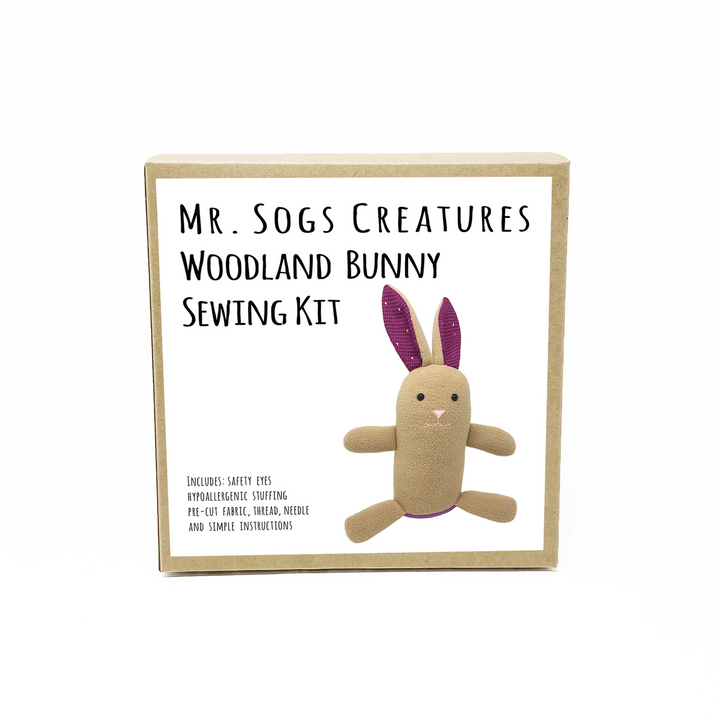 DIY Stuffed Animal Sewing Kit - Bunny