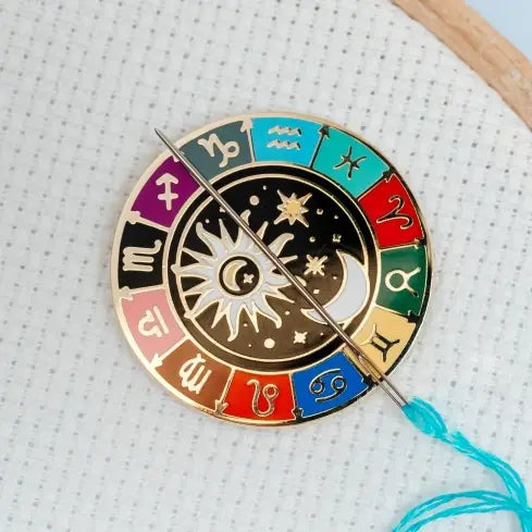 Magnetic Enamel Needle Minder - Zodiac