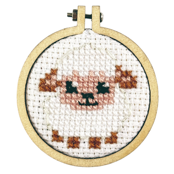 Mini Matchbox Cross Stitch Kit - Love EWE!