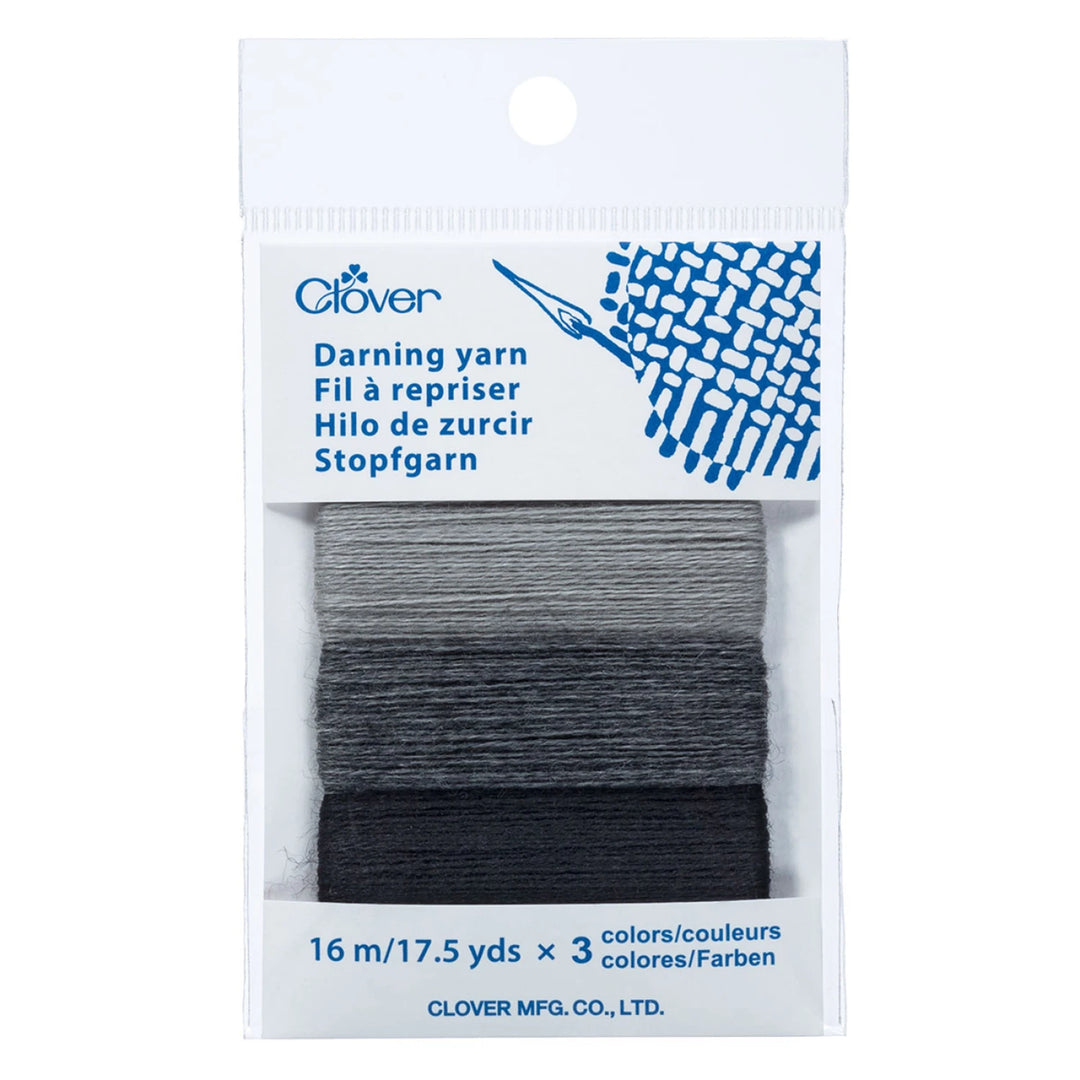 Darning Yarn Assortment Card - Gray