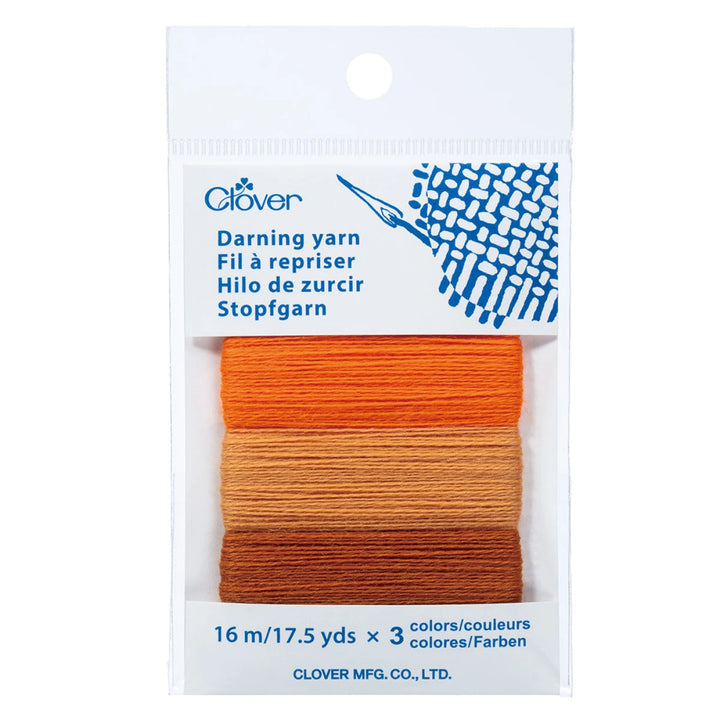 Darning Yarn Assortment Card - Orange