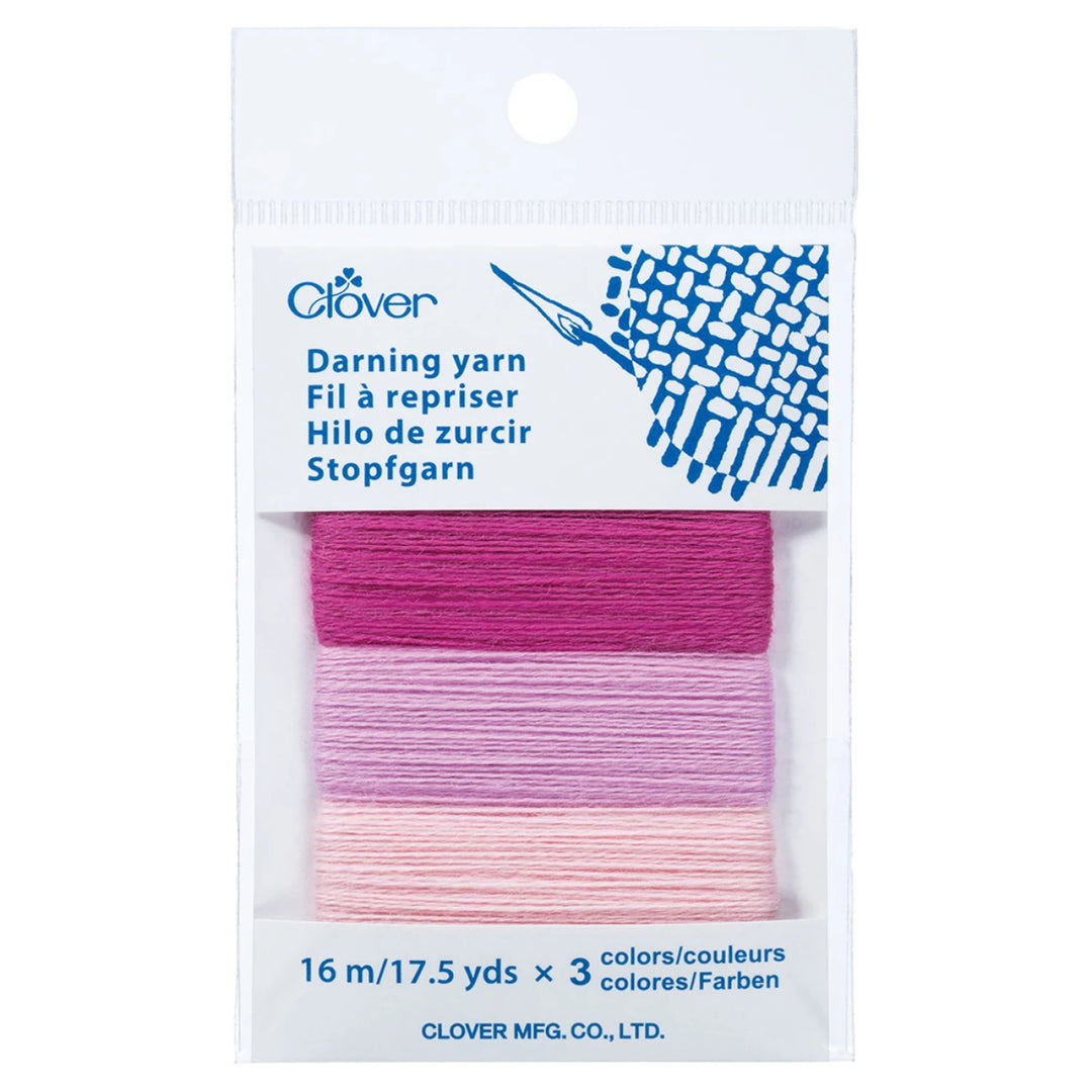 Darning Yarn Assortment Card - Rose