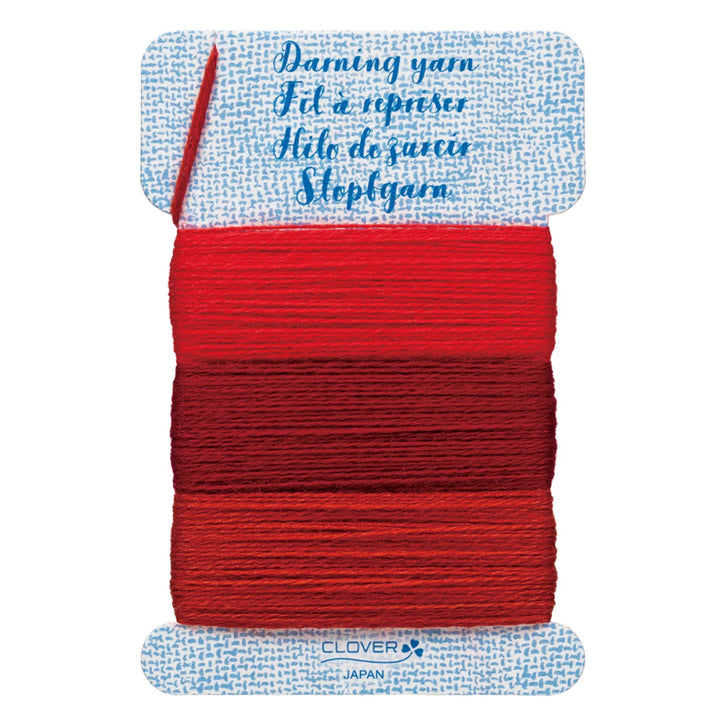 Darning Yarn Assortment Card - Red