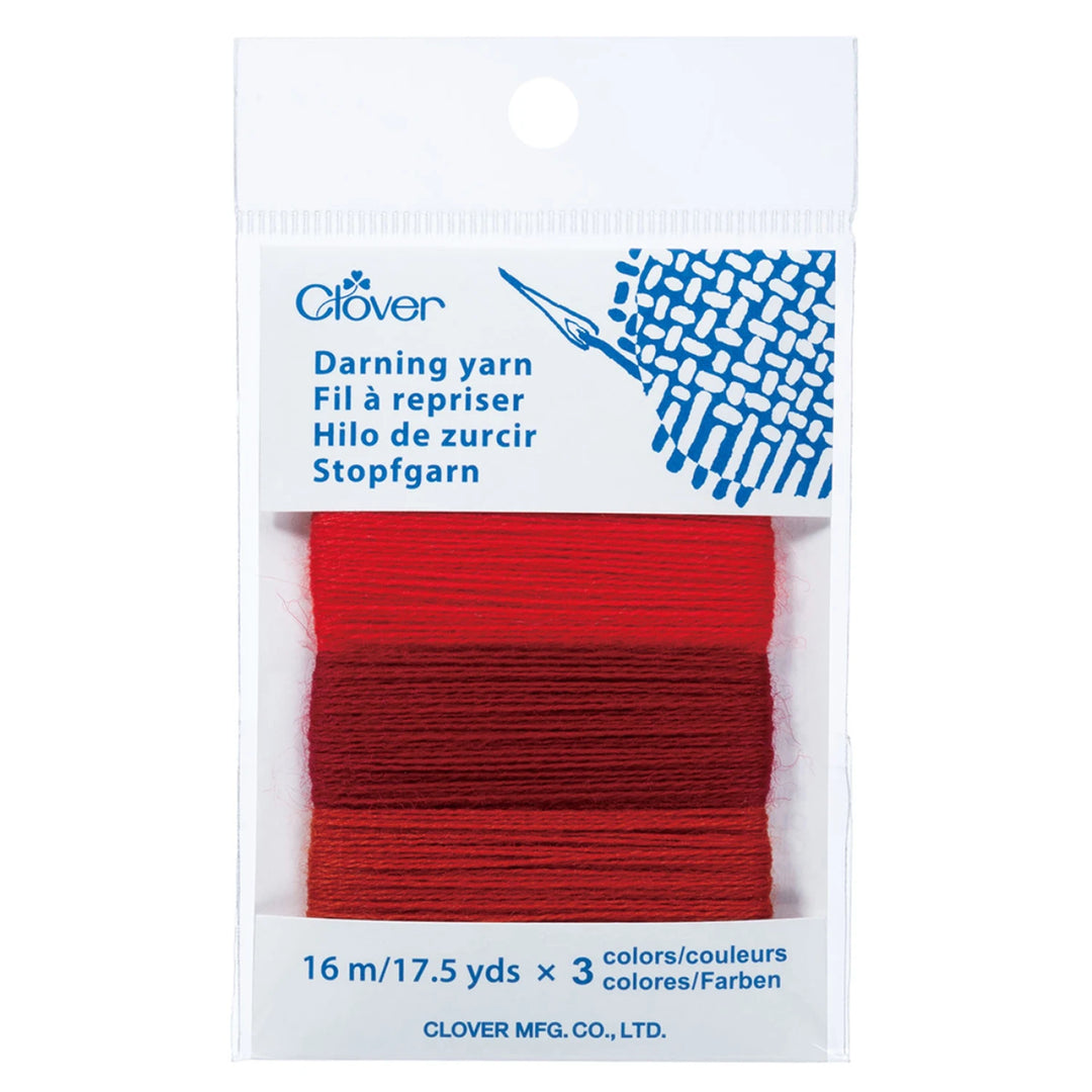 Darning Yarn Assortment Card - Red