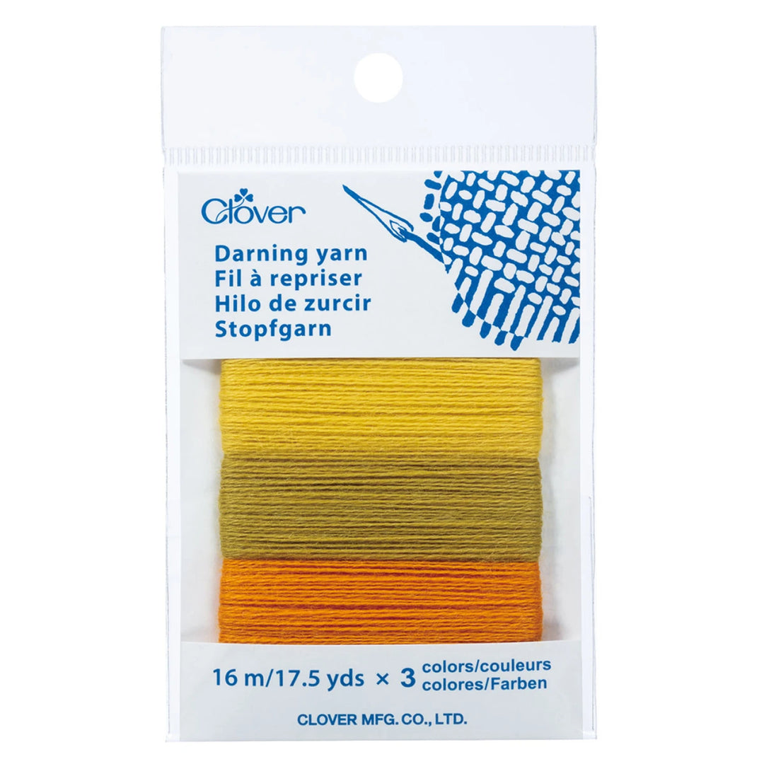 Darning Yarn Assortment Card - Yellow
