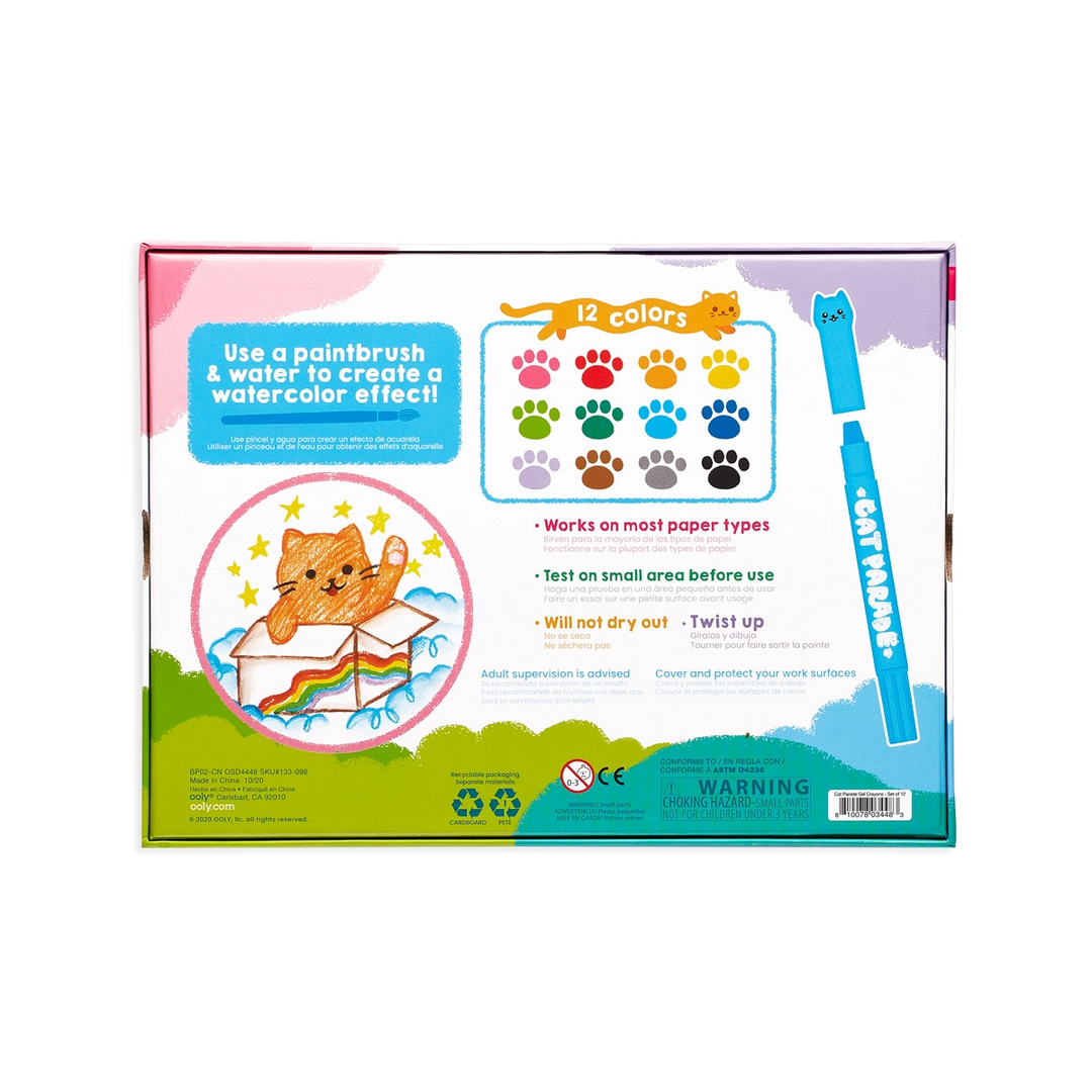 Cat Parade Gel Crayons