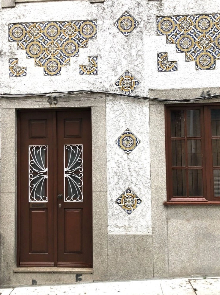 Portuguese Tile Needlepoint Kit - Cedofeita
