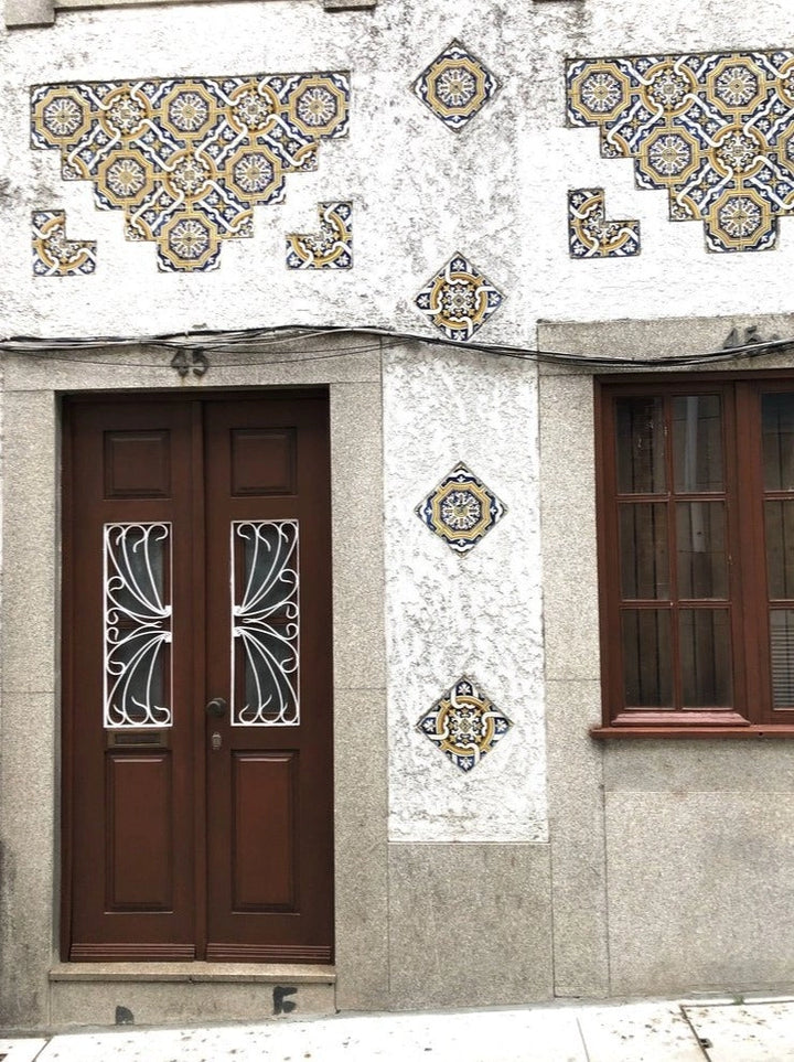 Portuguese Tile Needlepoint Kit - Cedofeita