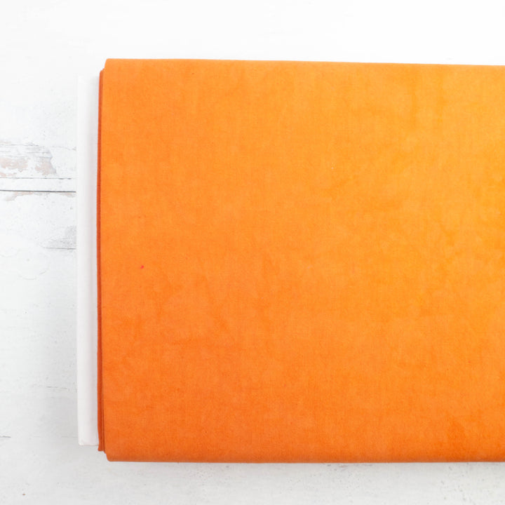 Cherrywood Hand Dyed Fabric - Burnt Orange (CW-420)