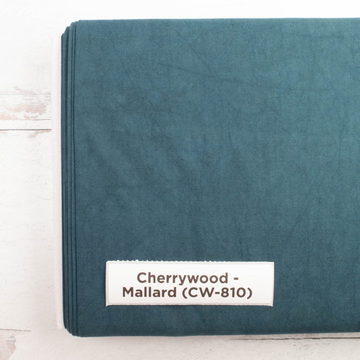 Cherrywood Hand Dyed Fabric - Mallard (CW-810)