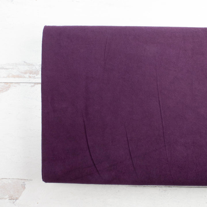 Cherrywood Hand Dyed Fabric - Eggplant (CW-1055)