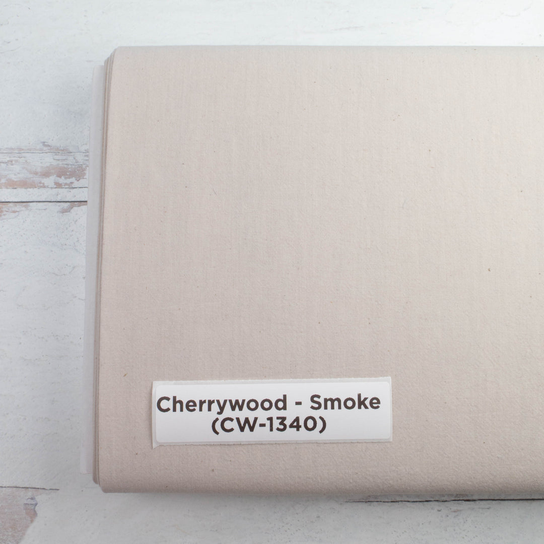 Cherrywood Hand Dyed Fabric - Smoke (CW-1340)
