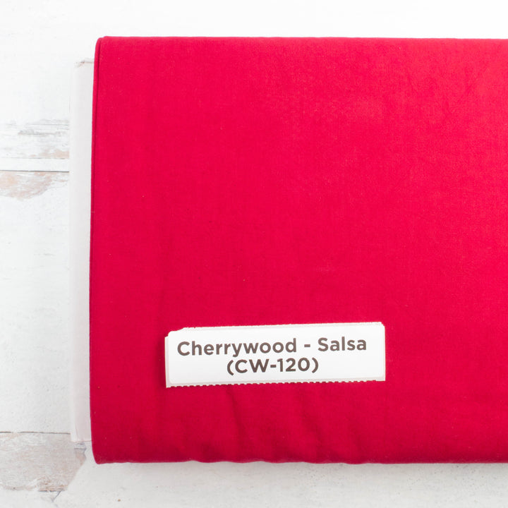 Cherrywood Hand Dyed Fabric - Salsa (CW-120)