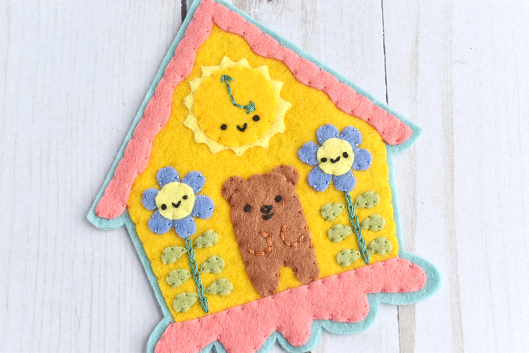 PDF Pattern - Clockwork Critters Felt Ornament Sewing Pattern