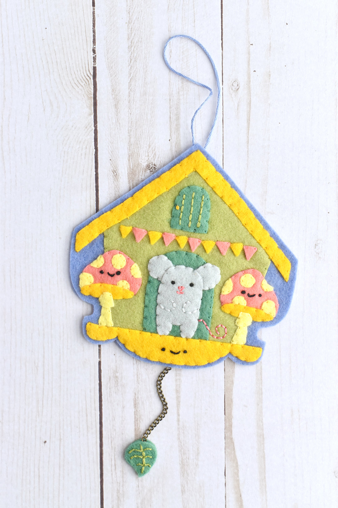 PDF Pattern - Clockwork Critters Felt Ornament Sewing Pattern