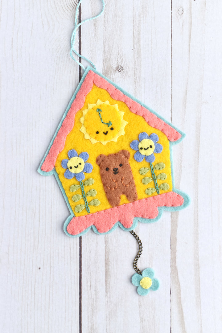 PDF Pattern - Clockwork Critters Felt Ornament Sewing Pattern