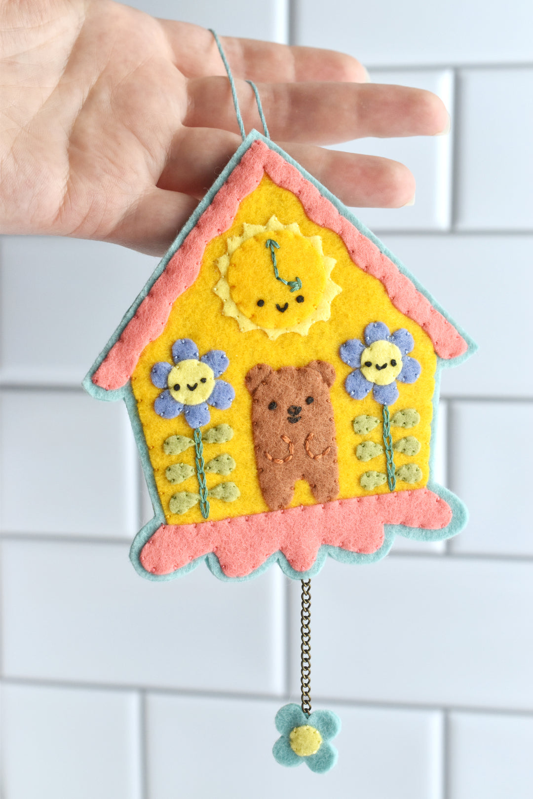 PDF Pattern - Clockwork Critters Felt Ornament Sewing Pattern