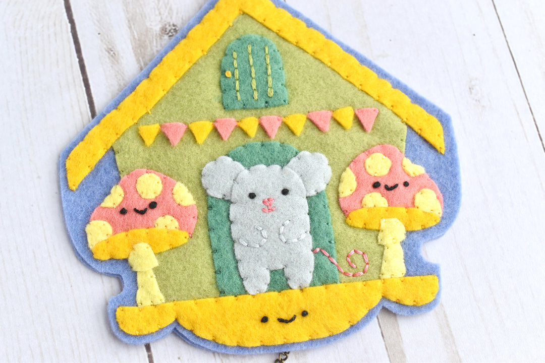 PDF Pattern - Clockwork Critters Felt Ornament Sewing Pattern