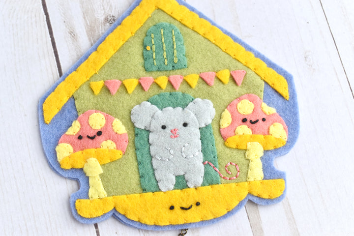 PDF Pattern - Clockwork Critters Felt Ornament Sewing Pattern