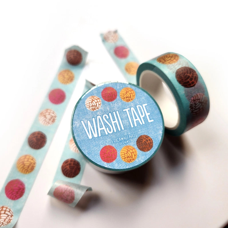 Conchas Mexican Sweet Bread Washi Tape
