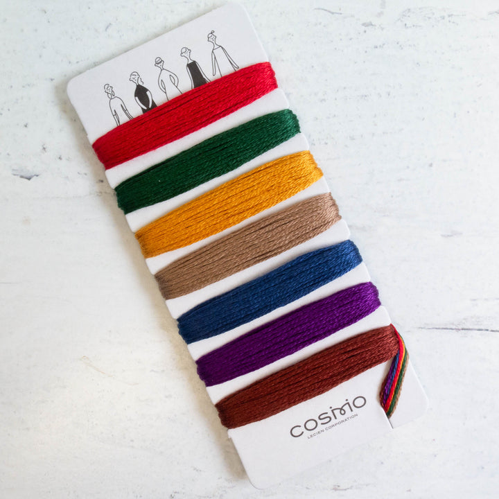 Cosmo Embroidery Floss Sampler Pack - Traditional