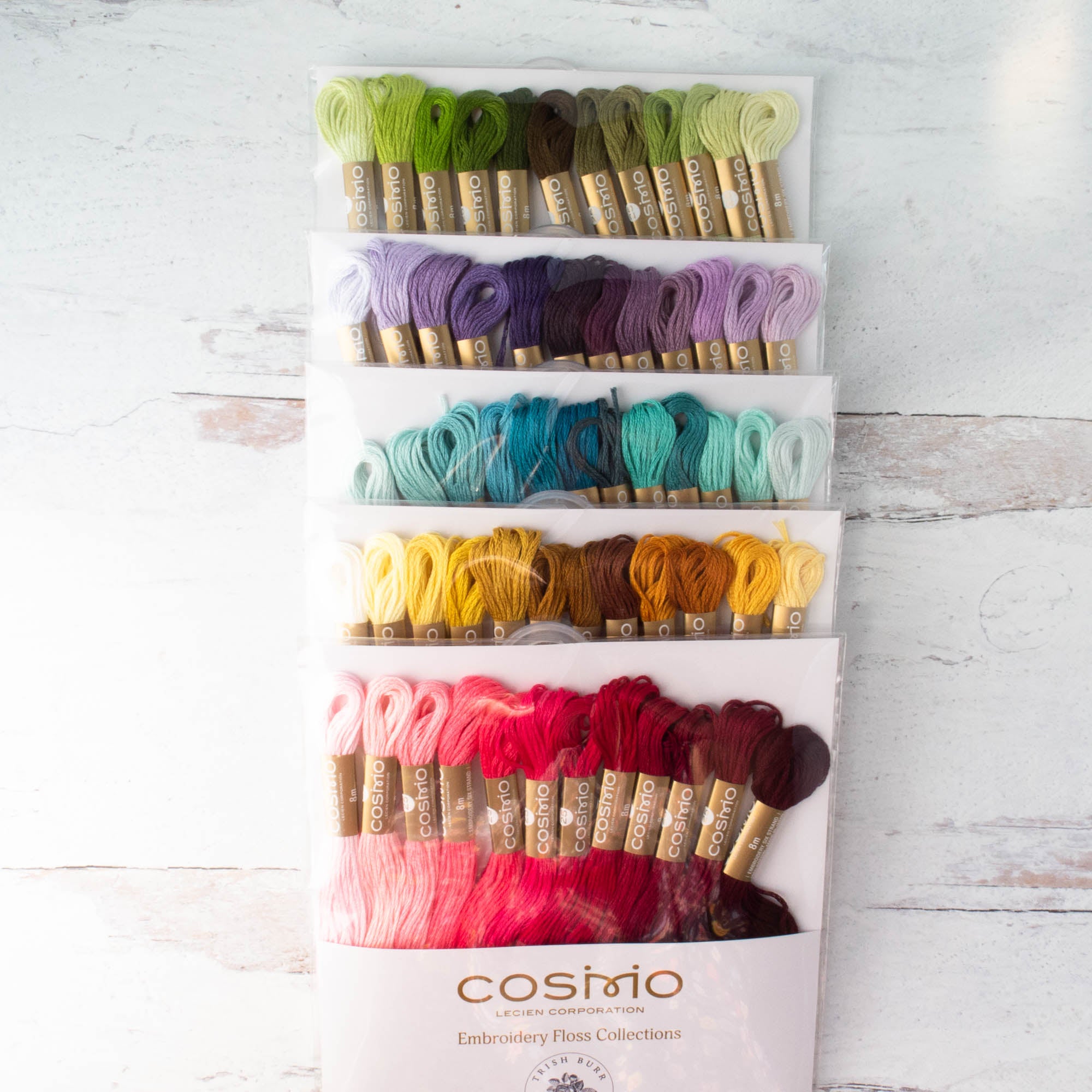 Cosmo Embroidery Floss Set - 60 Colors Set – Snuggly Monkey