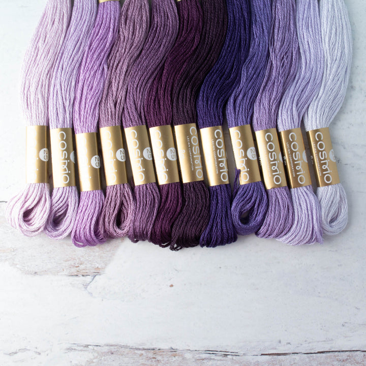 Cosmo Embroidery Floss Set - Lavender