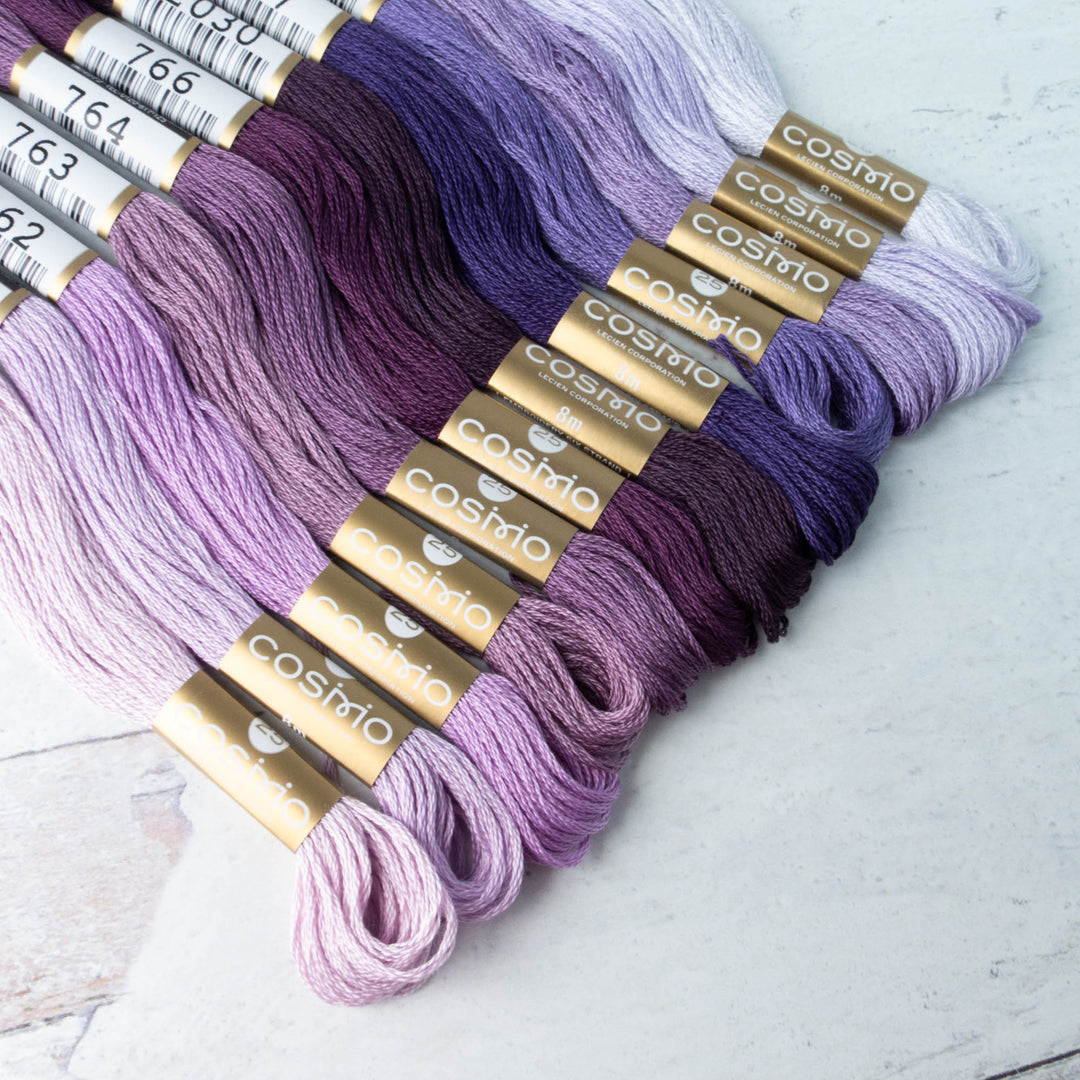 Cosmo Embroidery Floss Set - Lavender