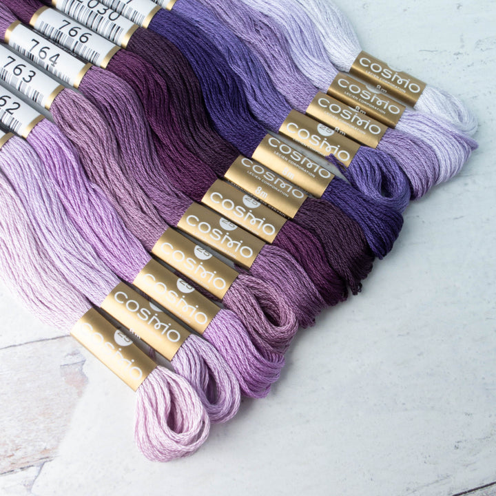 Cosmo Embroidery Floss Set - Lavender