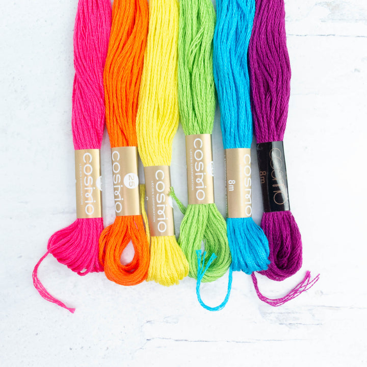 Bright Lights Embroidery Thread Set