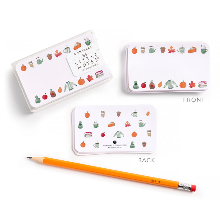 Cozy Crisp Fall Little Notes