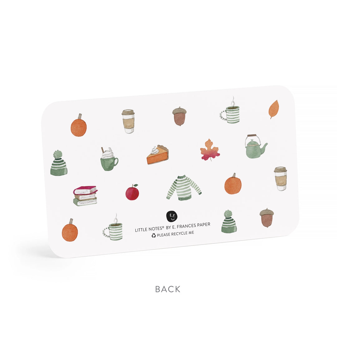 Cozy Crisp Fall Little Notes