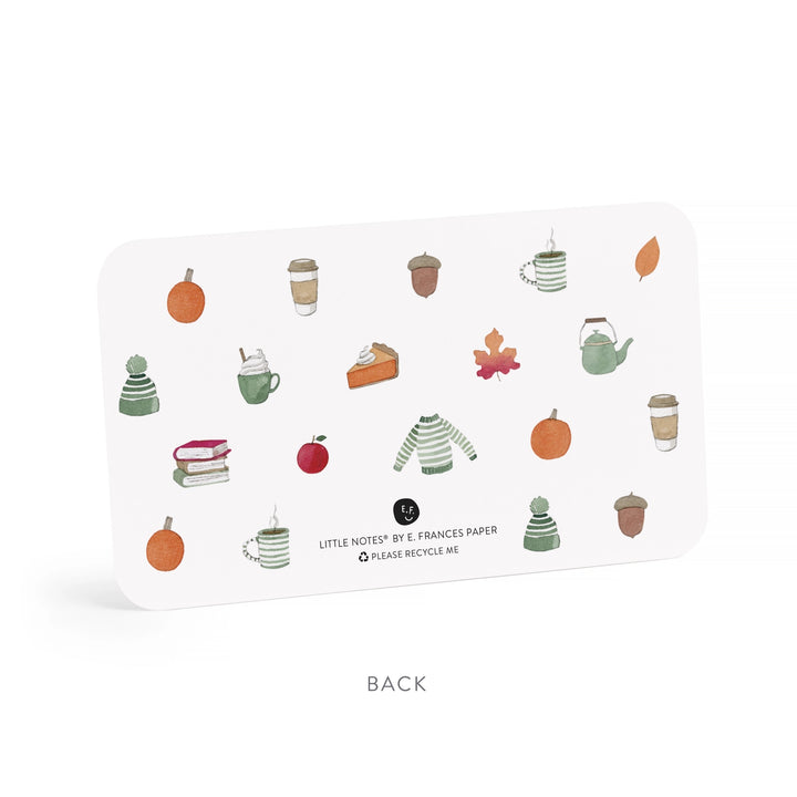 Cozy Crisp Fall Little Notes