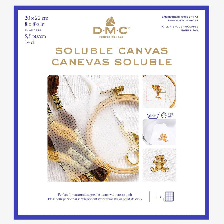 Water Soluble Stitch Canvas