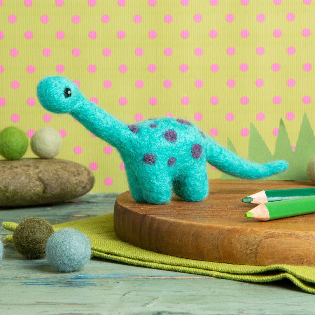 Dinosaur Needle Felting Kit