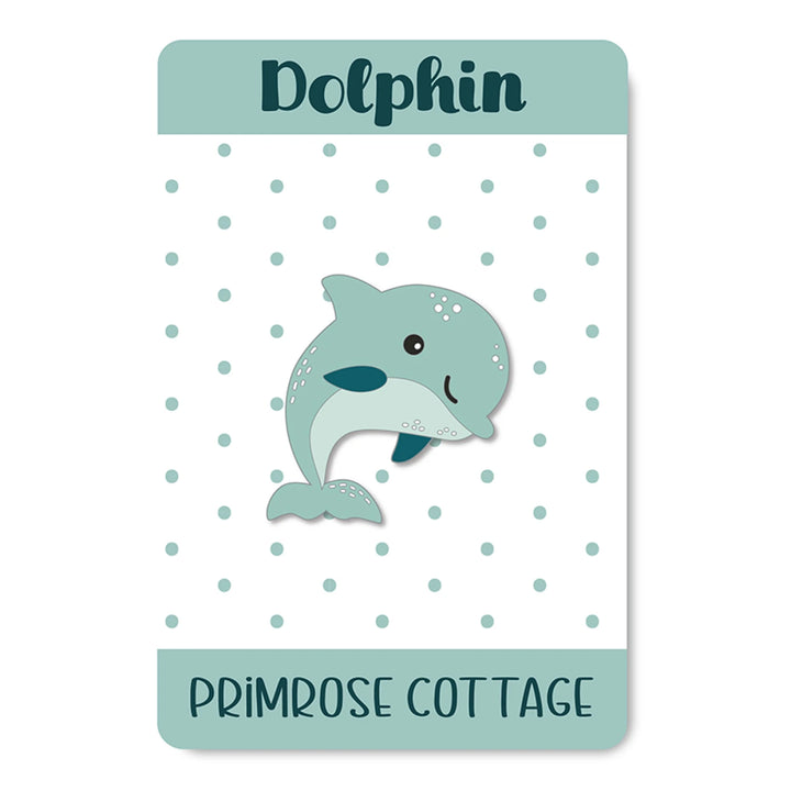 Magnetic Enamel Needle Minder - Dolphin