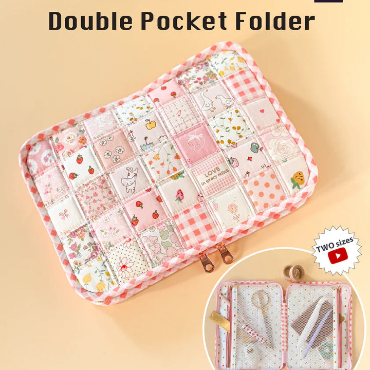 Double Pocket Folder Paper Sewing Pattern