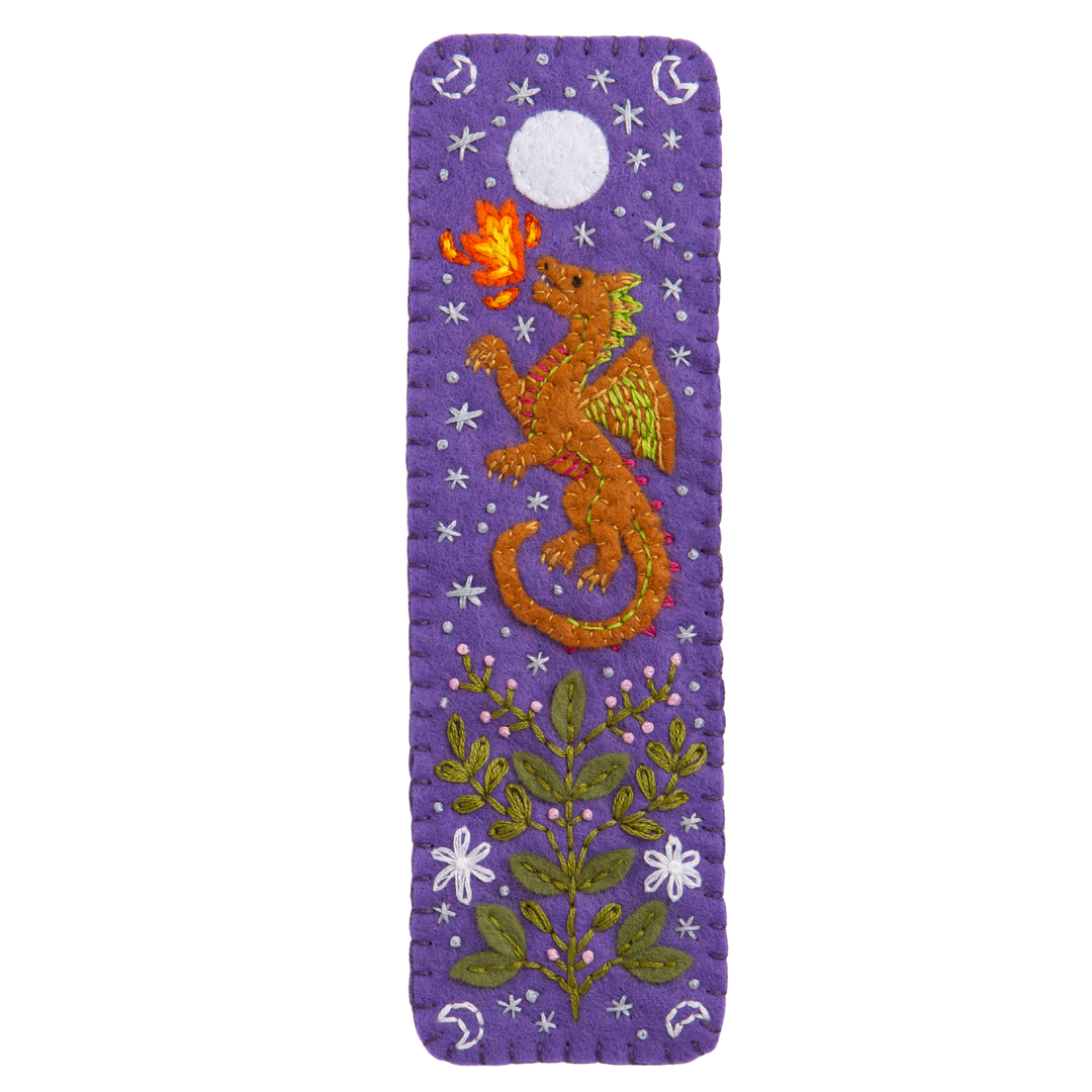 Dragon Bookmark Felt Craft Kit