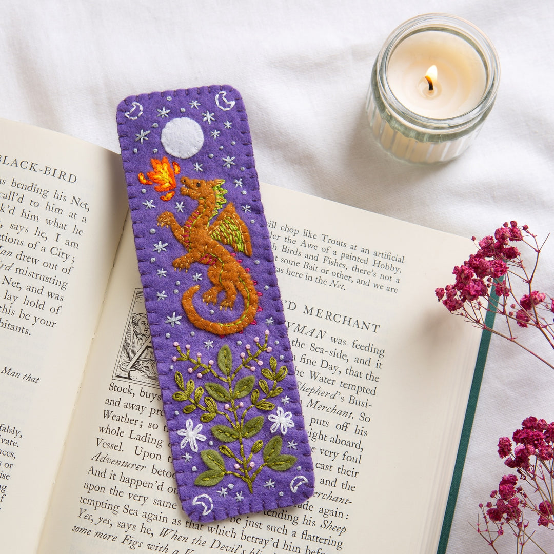 Dragon Bookmark Felt Craft Kit