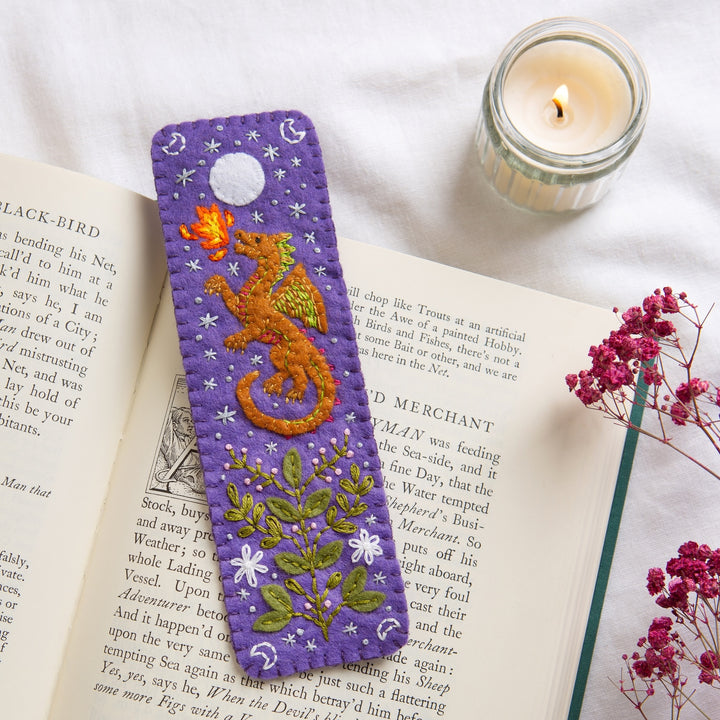 Dragon Bookmark Felt Craft Kit