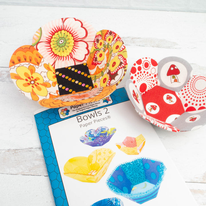 English Paper Piecing Bowls 2 (Pattern & Pieces)